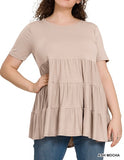 Ruffle Baby Doll Top